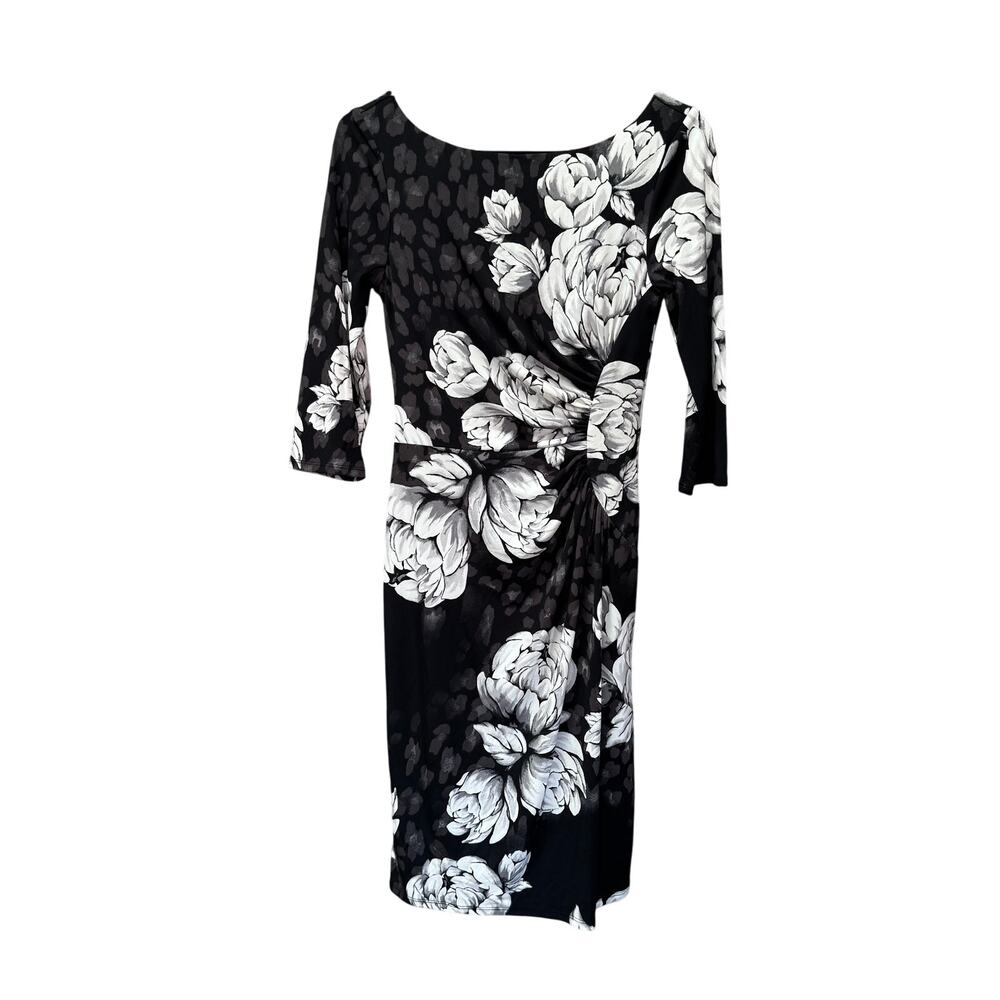 WHITE House BLACK Market Floral Dress size 0